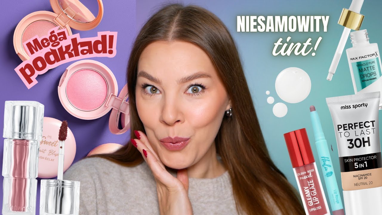 Podkład MISS SPORTY mnie zszokował! Moje usta NIGDY nie wyglądały tak dobrze! TIR TIR pozamiatał! 💜