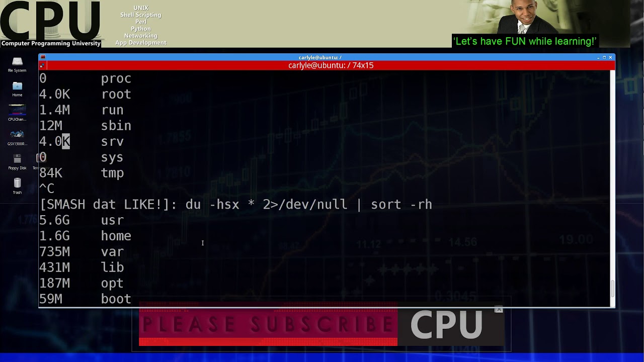Linux secret: Disk space; which folders are taking up space?