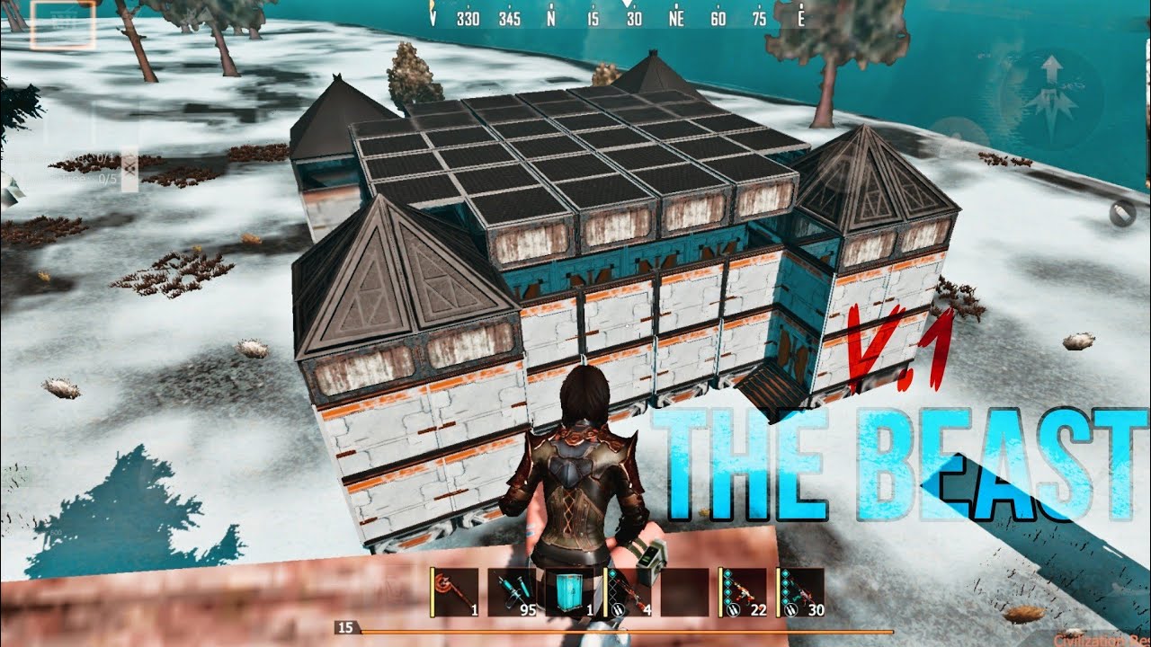 The Beast V.1 | Solo Duo Trio Base Design | Last Island Of Survival