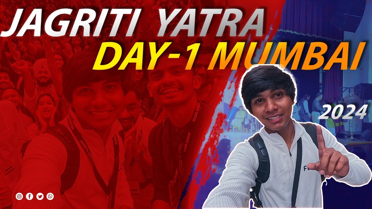Jagriti Yatra Day 1 – Mumbai Diaries | Flow with Madhulash-2024