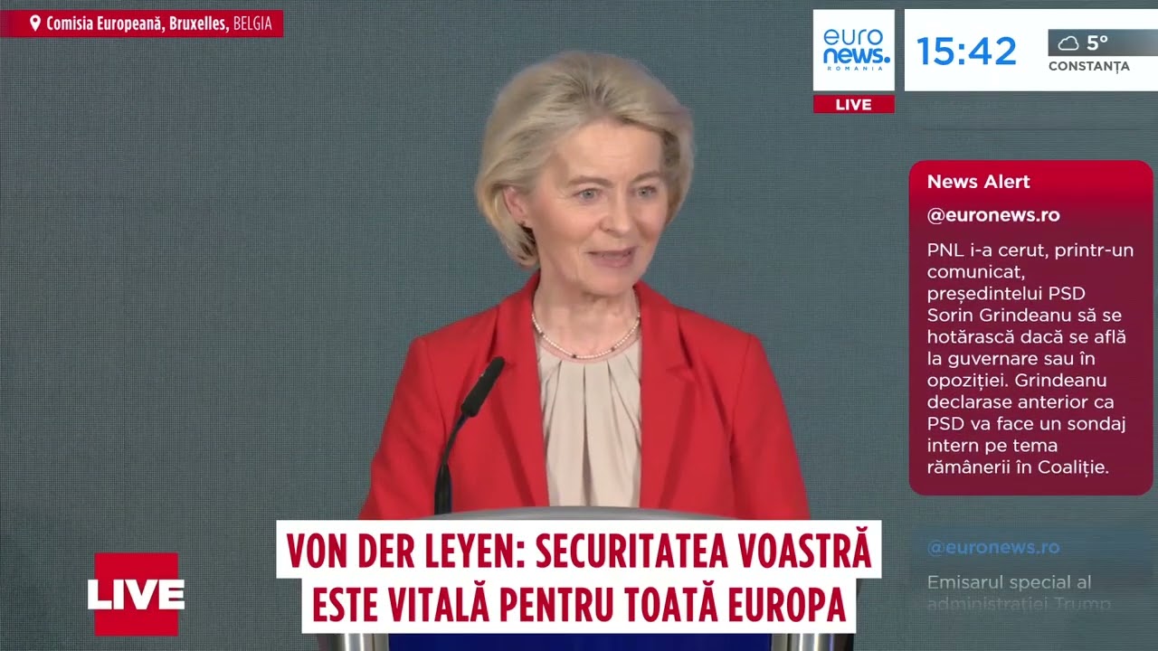 Ursula poate aduce primăvara la București: Comisia Europeană analizează plățile din PNRR pierdute