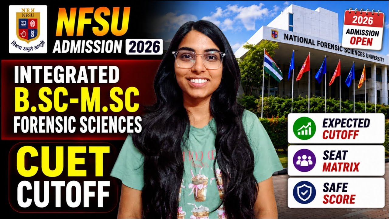 CUET Cutoff🔥|| NFSU 2026