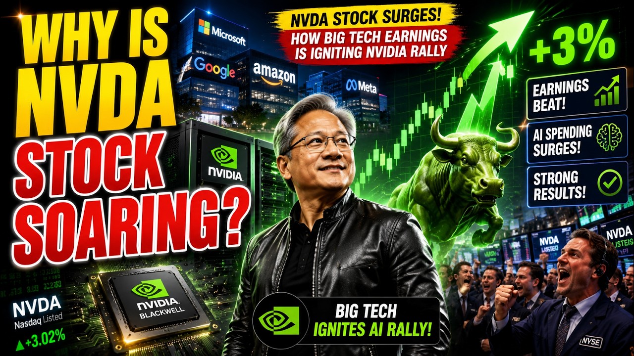 Прогноз по акциям Nvidia: почему акции NVDA отскакивают на 3% после отчетов бигтехов | Фондовый р...