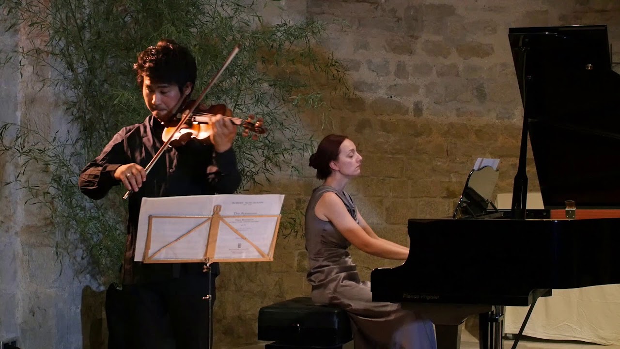 Schumann - Romanza | Fumiaki Miura, violin &Varvara, piano
