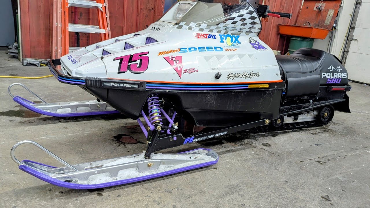 Гоночный снегоход POLARIS TRIPLE XLT готов!!!