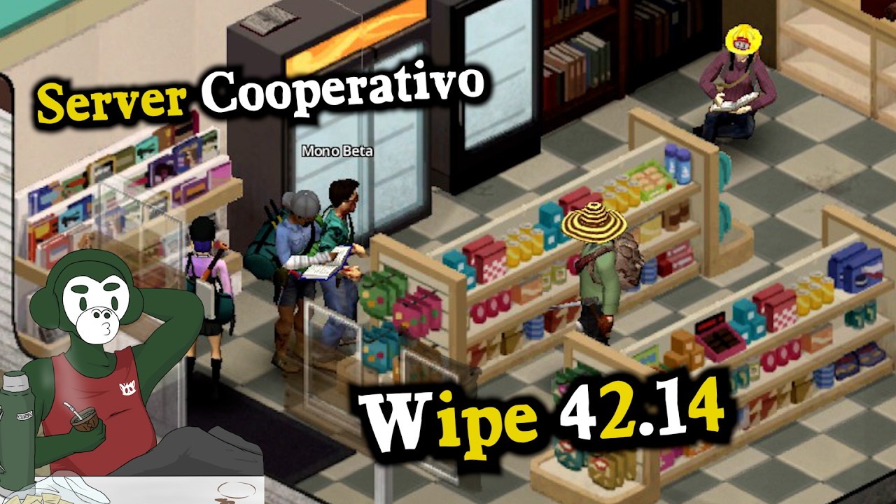 SERVER COP DIA 2- VILLA MONO /CONSEJOS DE MANCOS PARA MANCOS /PROJECT ZOMBOID B42.14