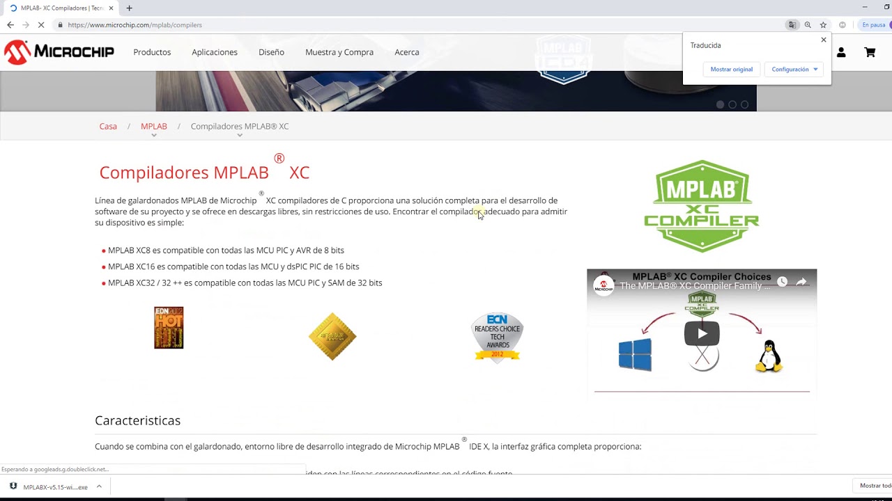 Tutorial 1: Instalación de MLABX y el compilador XC8 2019