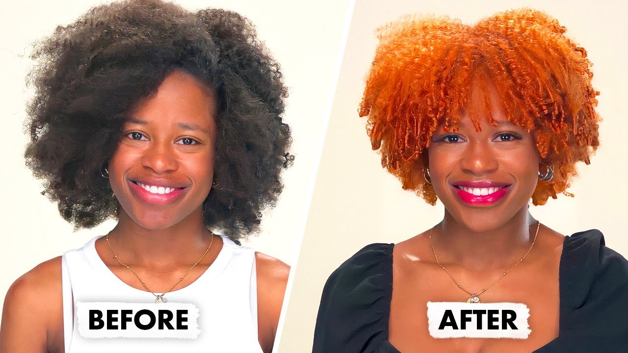 Stunning Ginger Curly Hair Tutorial