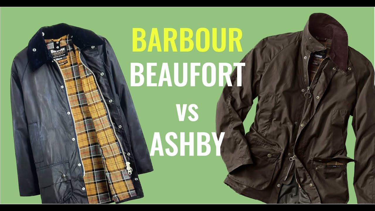 Сравнение курток Barbour Beaufort и Ashby: различия и сходства
