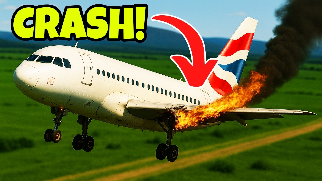 Losing WINGS Then TRYING to LANDING! | Besiege Plane Crash