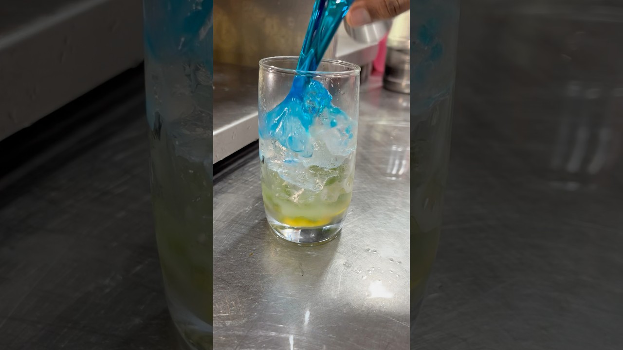 Blue lagoon 🥂🍹|| mocktail recipe