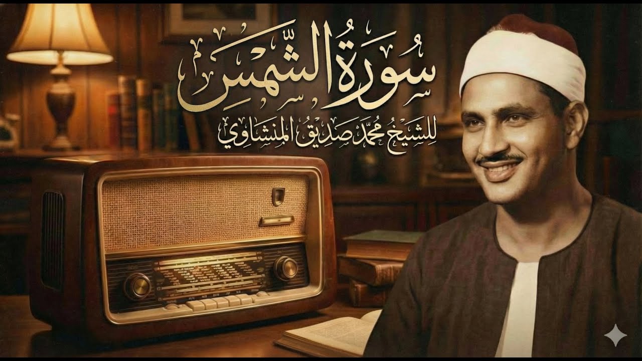 سورة الشمس | تلاوة خاشعة | الشيخ محمد صديق المنشاوي رحمه الله