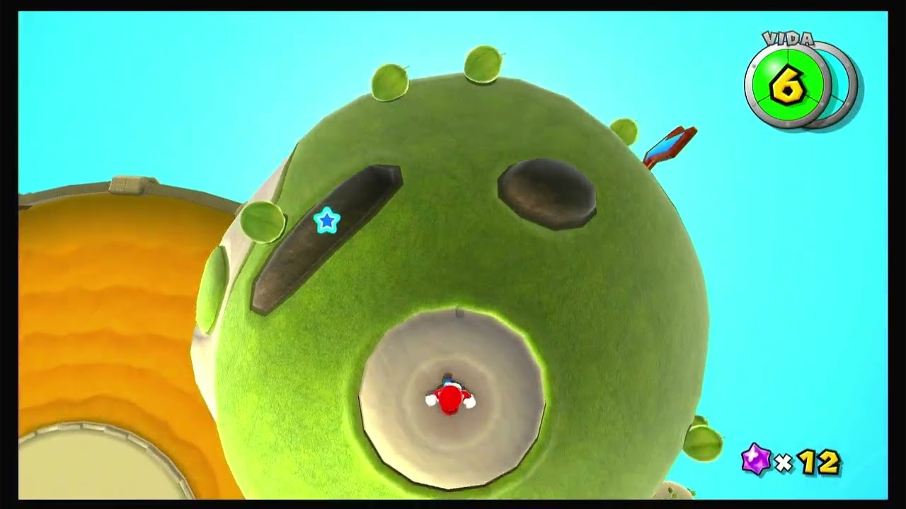 Super Mario Galaxy   Castelão de Areia Flutuante