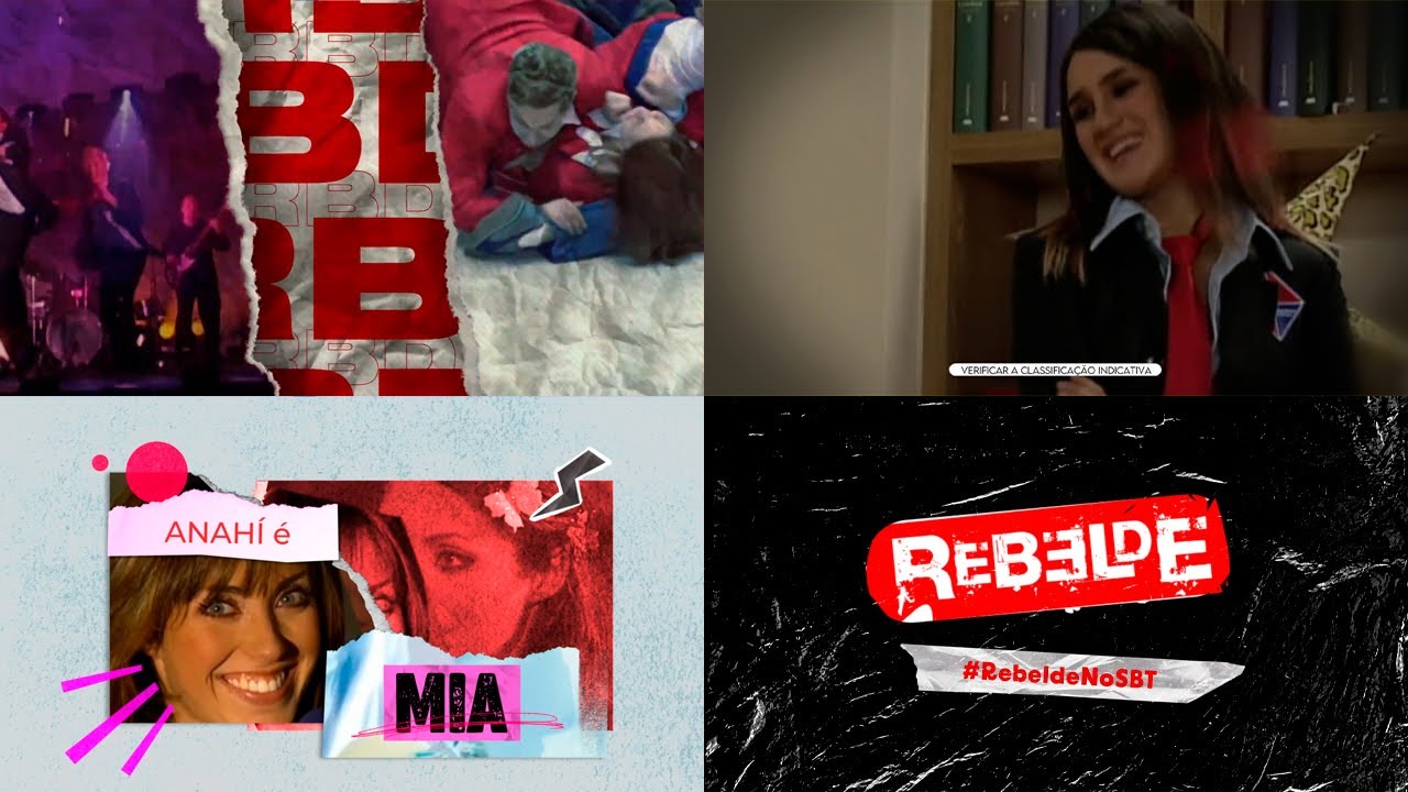 👔👢Chamada da reprise de REBELDE nas tardes do SBT em 2023 (APRESENTAÇÃO ESPECIAL)👔👢