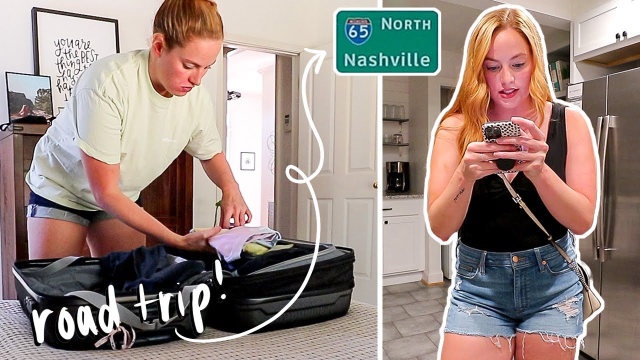 going back to Nashville with Kameron Monet... GIRLS TRIP VLOG! // pack with me+ airbnb tour!