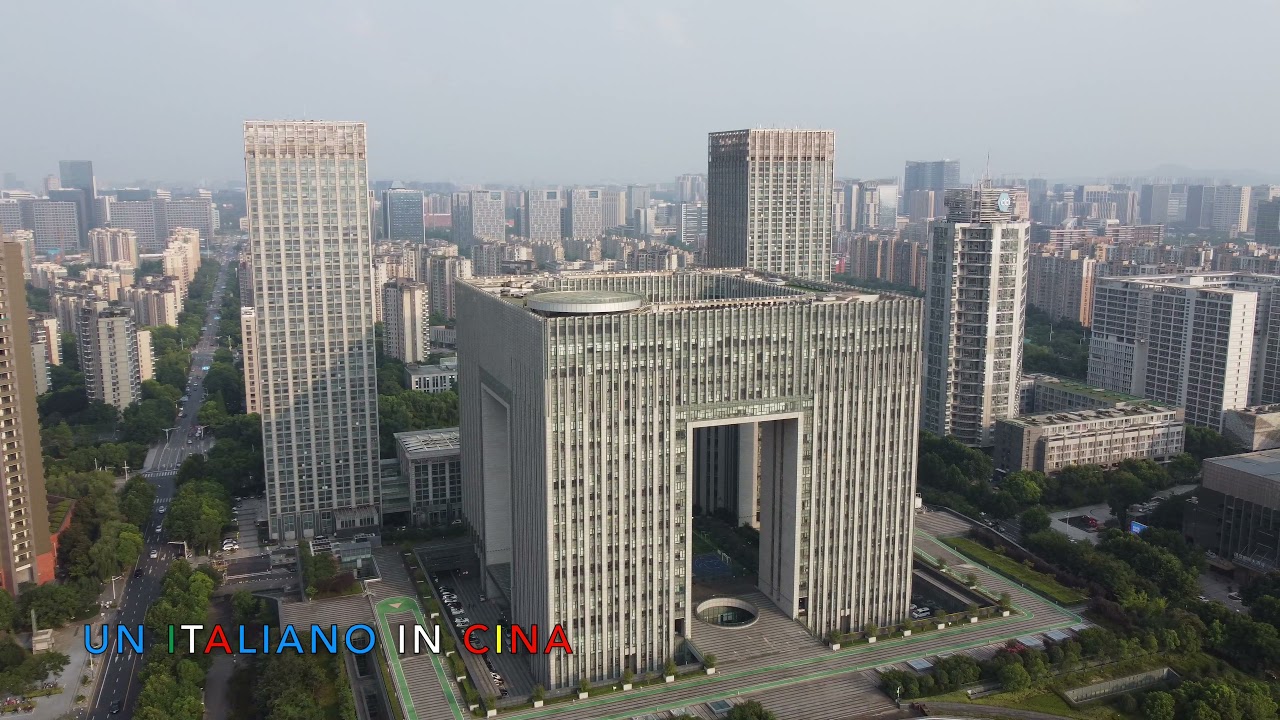 NANJING - Olympic Stadium (4K Drone Video)