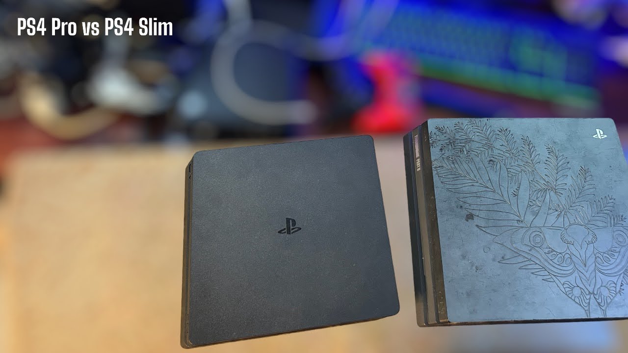 PS4 Slim vs PS4 Pro / 4 diferencias principales