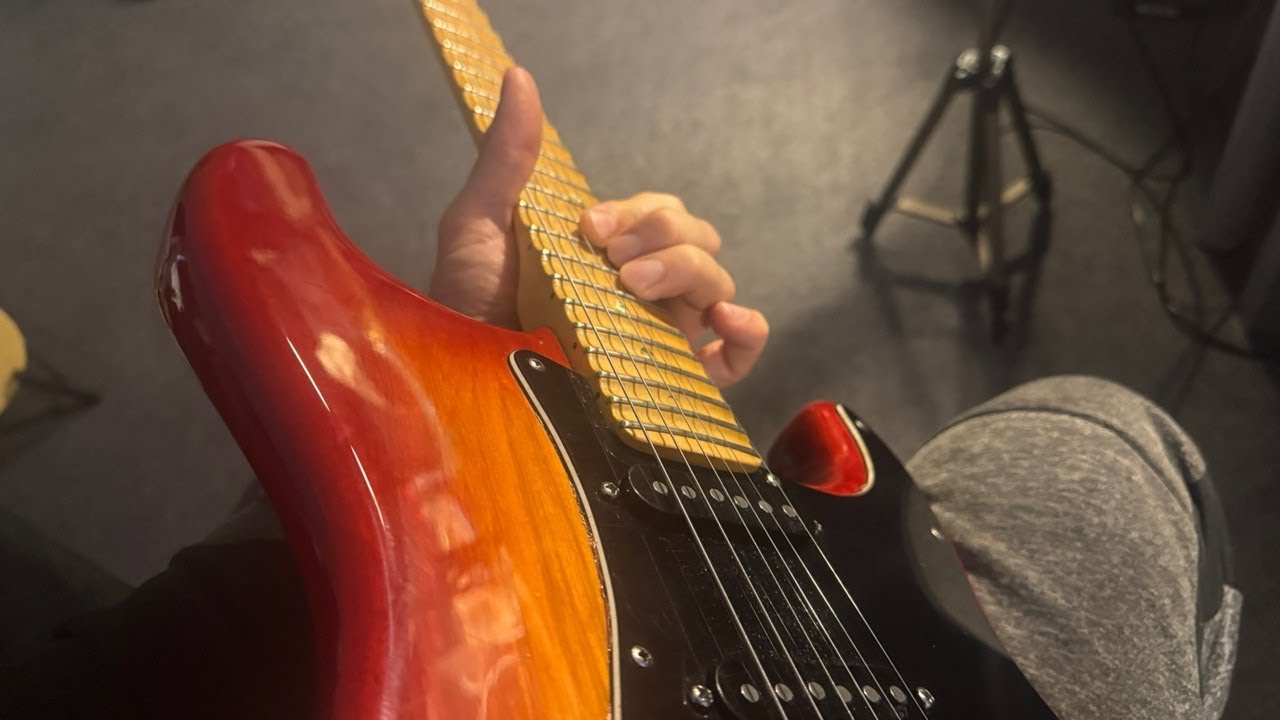 Praxtice with bluesy tone