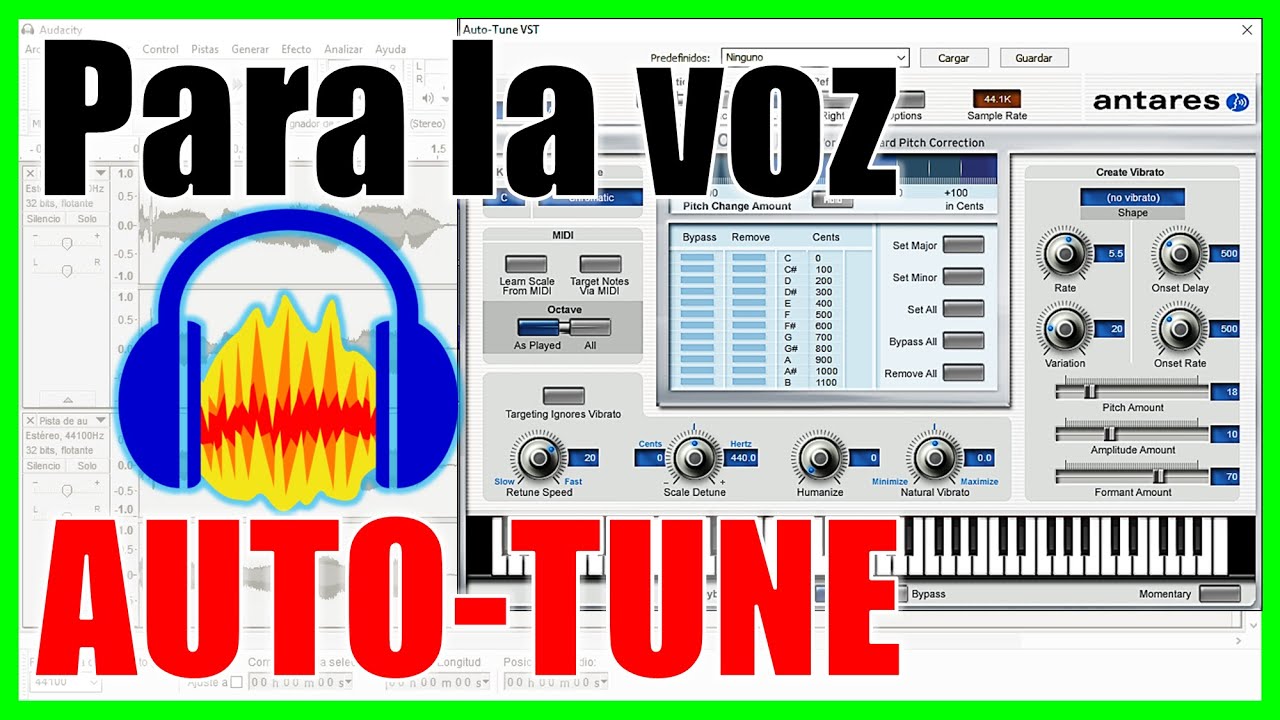 Como Usar Autotune en Audacity 2020