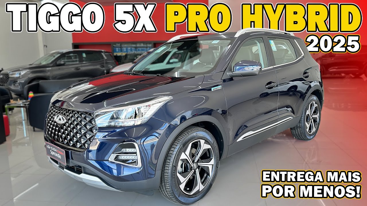 TIGGO 5X PRO HYBRID 2025 - Conheça o SUV Que Custa Menos Que T-Cross Comfortline!