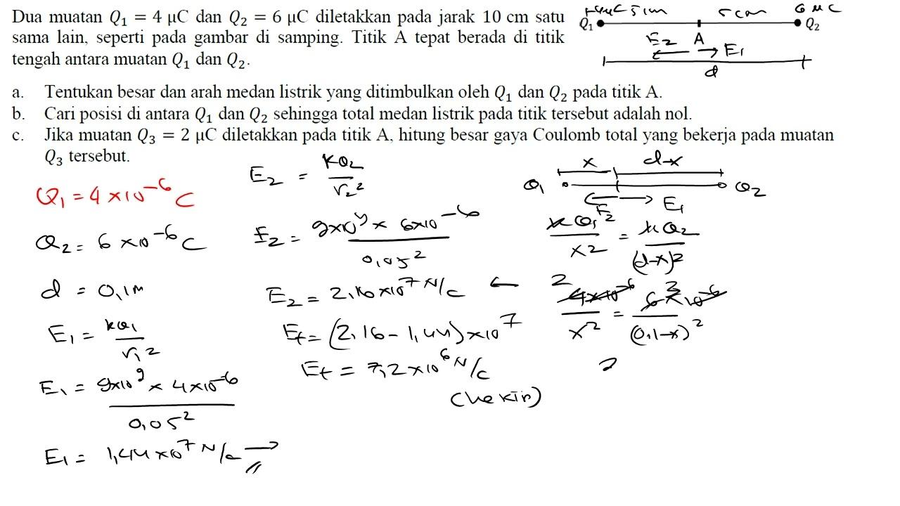 Soal Ujian 1 fisika ITB semester 2 tahun 2024-2025 no 1-sesi minggu
