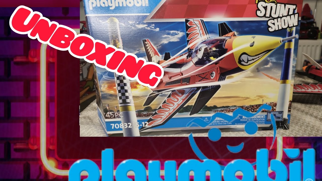 VTS Unboxing Folge 25 - Playmobil nr. 70832 Air Stunt Show Flugzeug