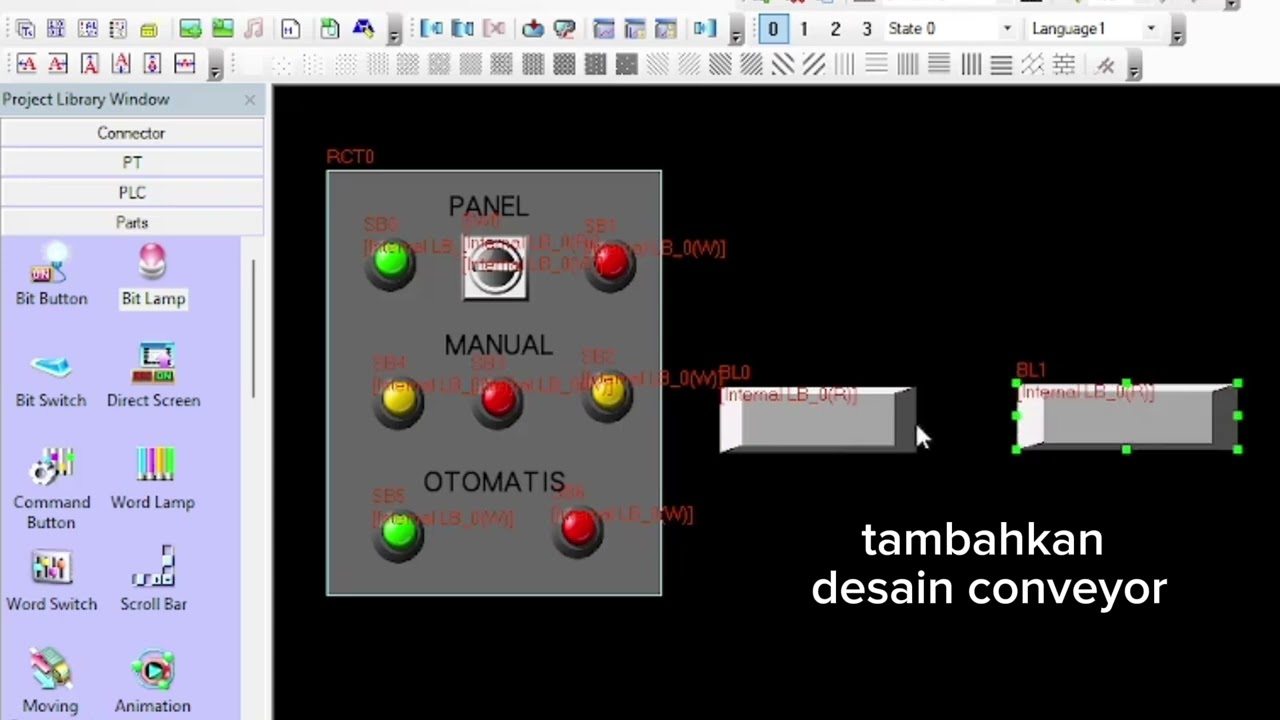 TUTORIAL NB DESIGNER PANEL CONVEYOR