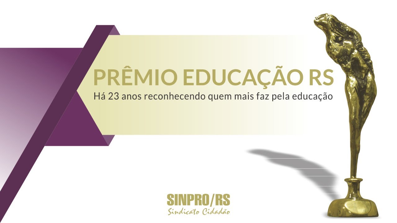 Pr&ecirc;mio Educa&ccedil;&atilde;o RS - 2020