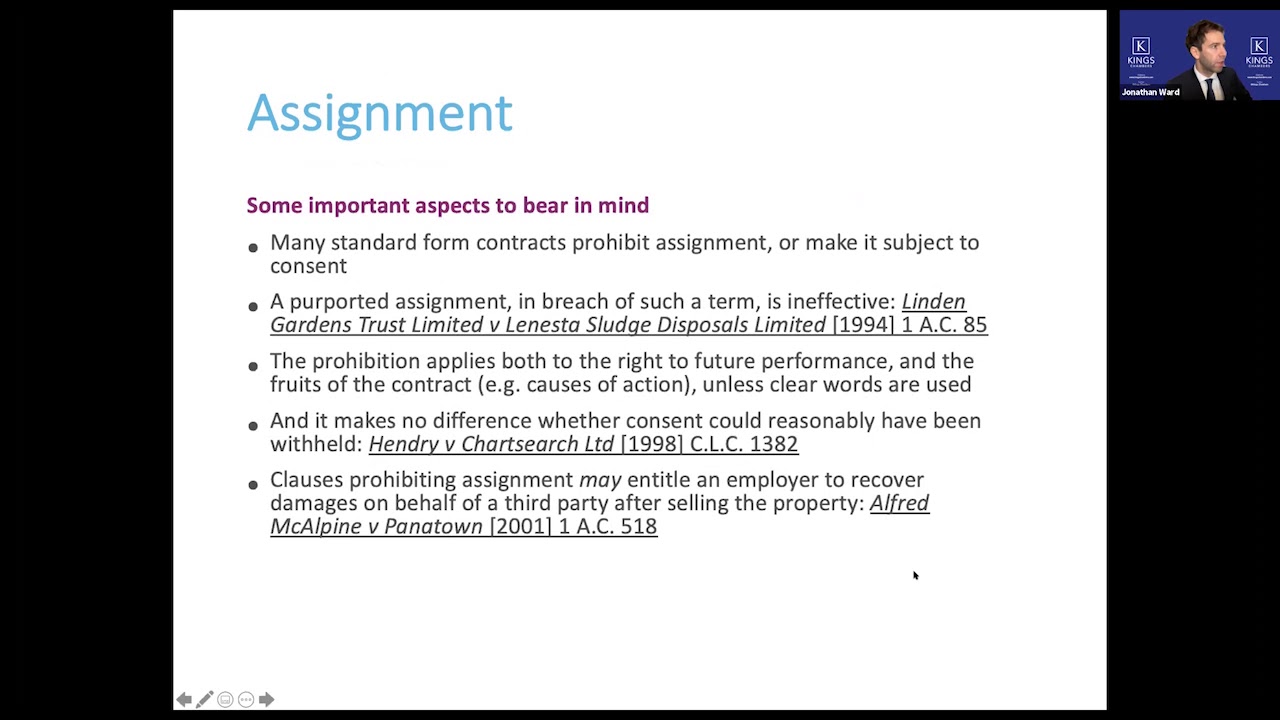 Kings Technology and Construction Series Construction Law Update
