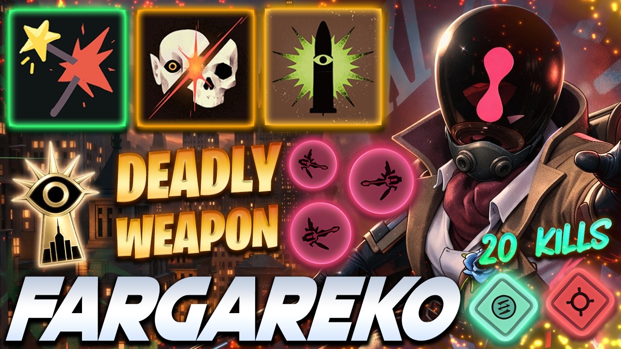 Fargareko Paradox DEADLY WEAPON 20 KILLS - Deadlock Pro Gameplay & Guides [Watch & Learn]