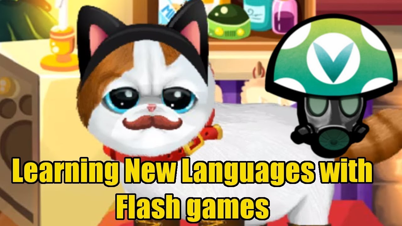 Learning New Languages with Flash games - Rev [Vinesauce]