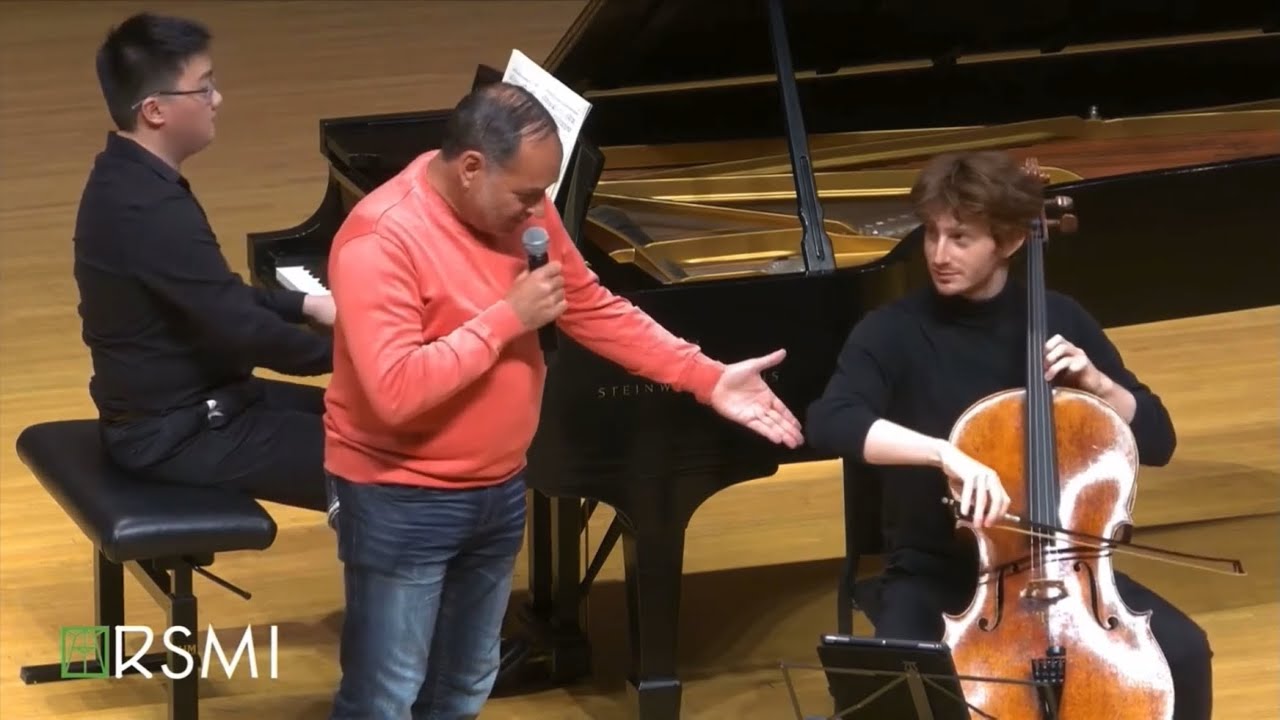 Gary Hoffman Masterclass - Beethoven Sonata No.3