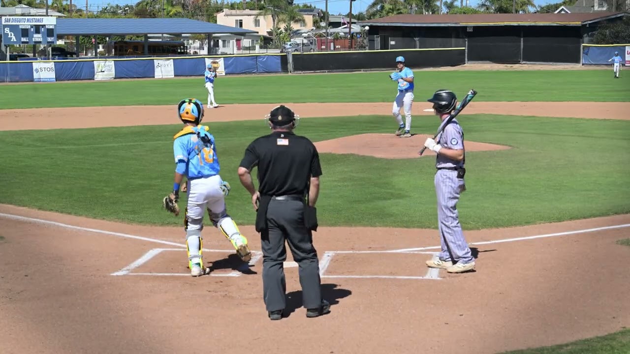 San Dieguito vs San Ysidro Pitcher Batter