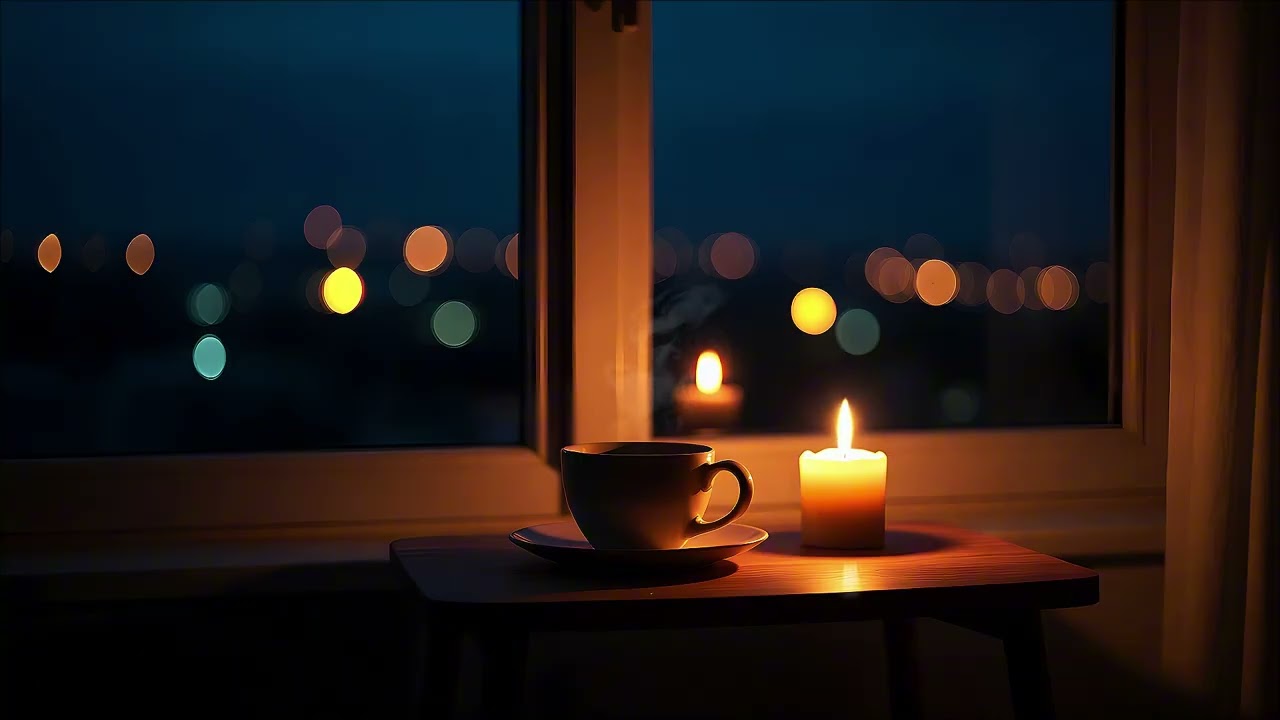 Quiet Hour ☕ Cozy Coffee Ambience for Focus & Calm Nights