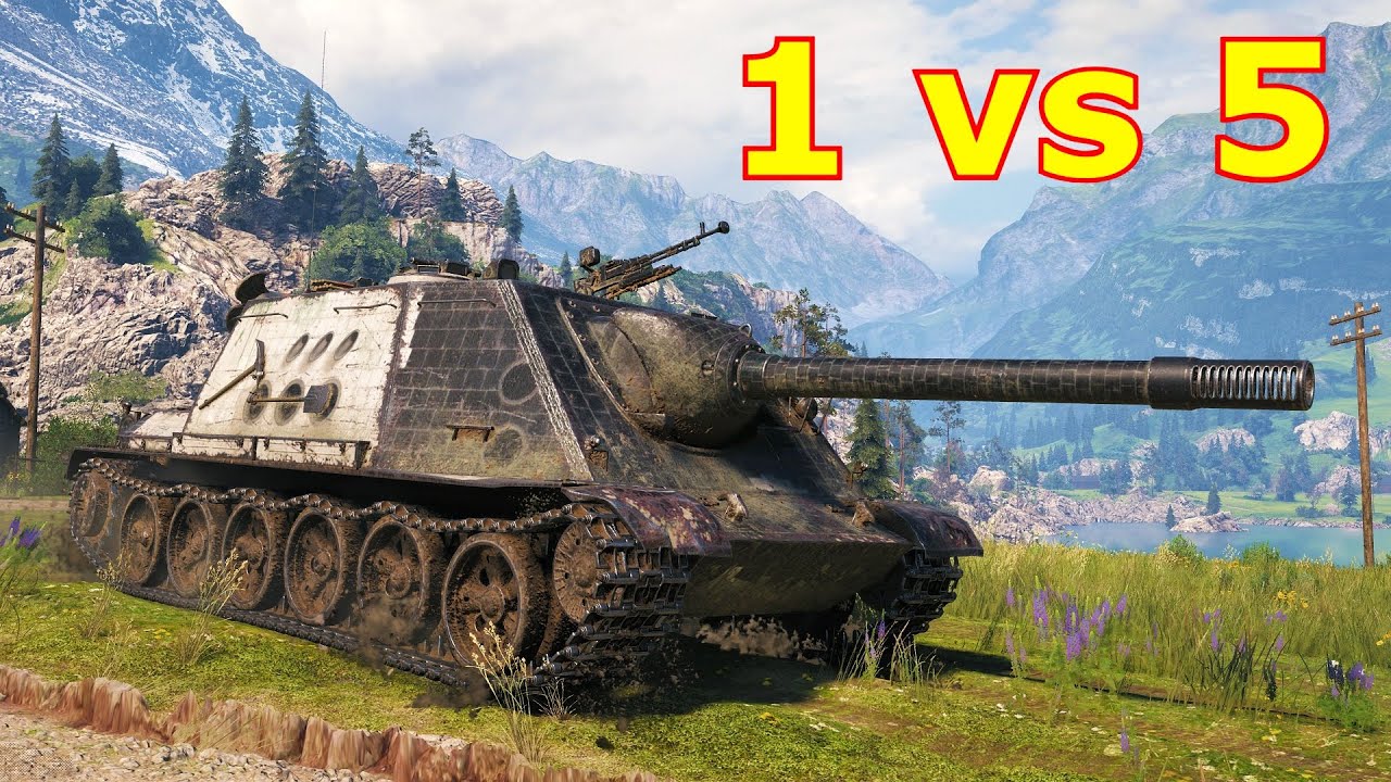 World of Tanks WZ-113G FT - 1 VS 5