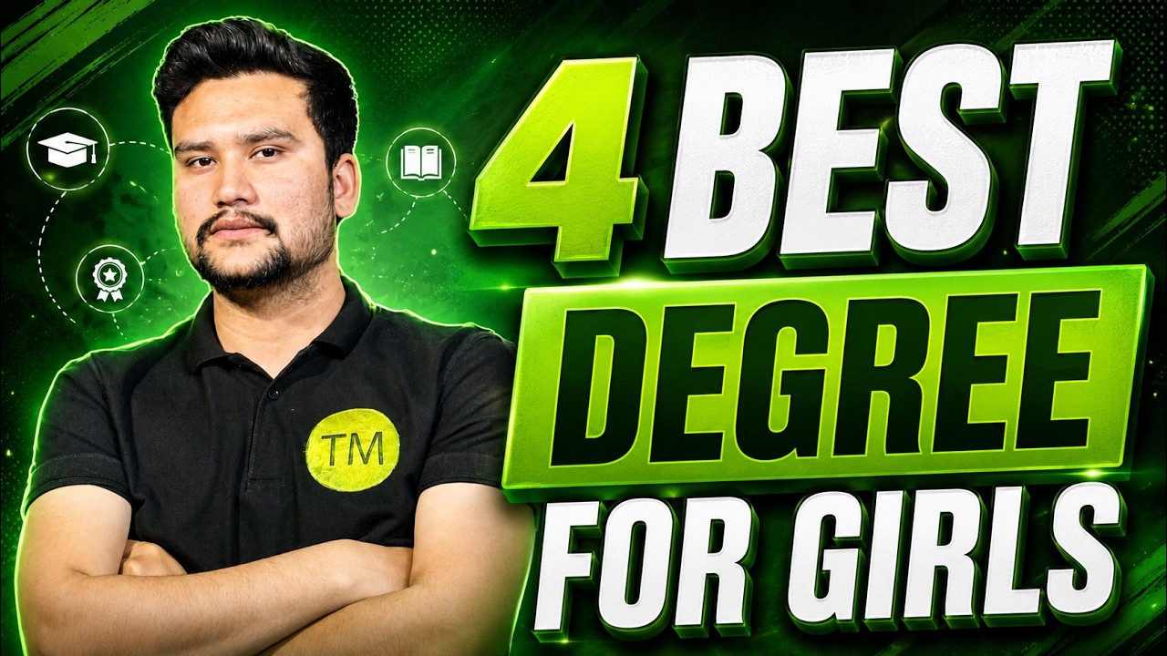 4 Best Degrees for Girls in 2026 | High Salary Careers for Female Students | Best Fields For Girls