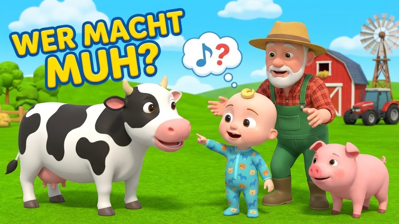 🎶 Opa hat ’nen Bauernhof | ToliTöne – Kinderlieder 🐮🐷🐔