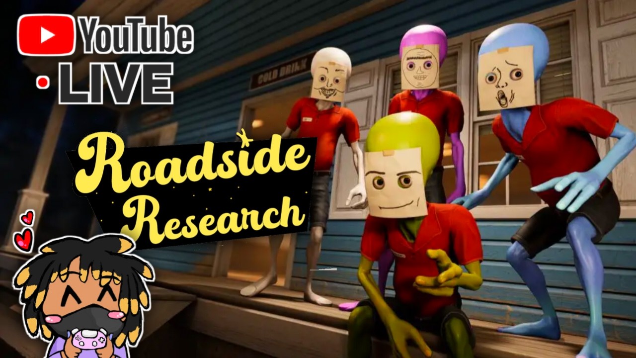 🔴Roadside Research Gameplay! | #2 !discord 🖤 Join The Queendom