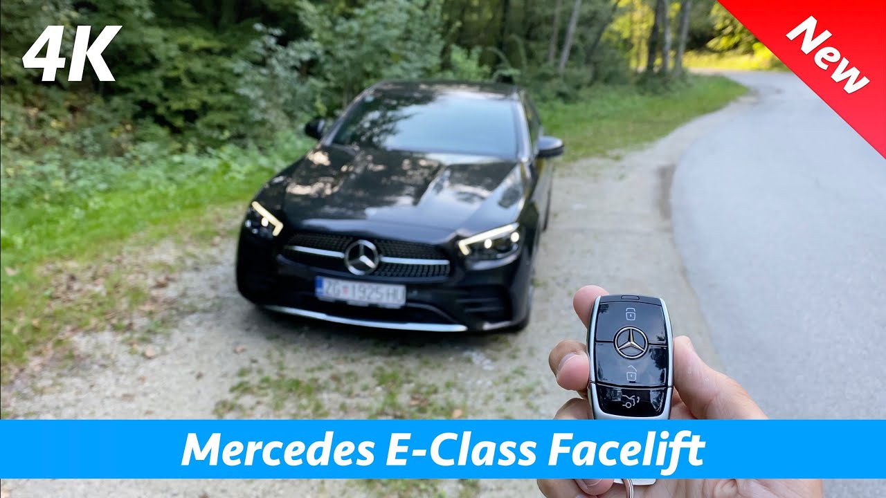 Mercedes E-Class 2021 AMG Line - ПОЛНЫЙ подробный обзор в 4K | Интерьер-Экстерьер