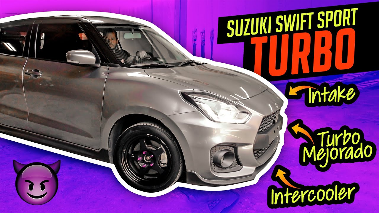 Mini Deportivo ECONÓMICO Y POTENTE 🔥 - SUZUKI SWIFT SPORT (TURBO🐌) Tuning, Mejoras y Test de calle