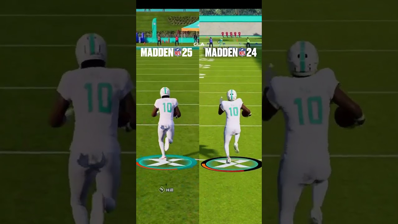 Madden 25 vs. Madden 24 Race | Tyreek Hill PS5