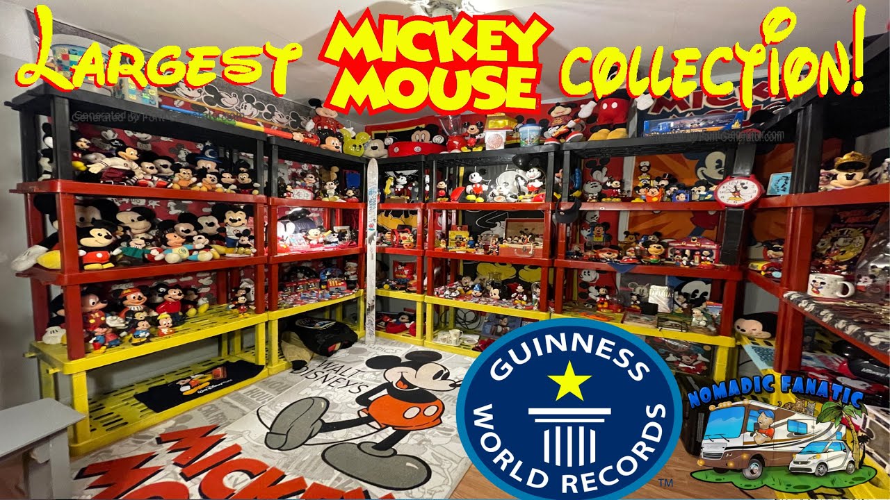 Call Guinness ~ I Think I Have The Largest Mickey Mouse Collection