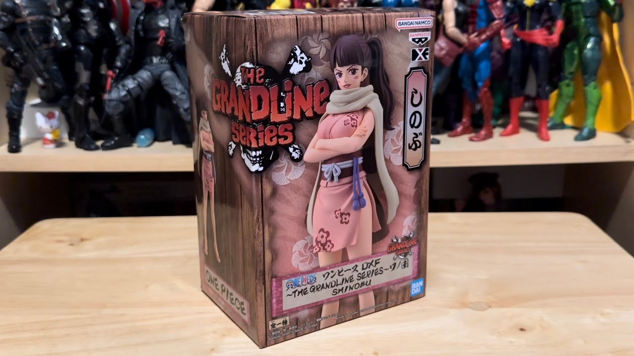 Bandai Namco ONE PIECE - DXF - THE GRANDLINE SERIES - Wano Country - SHINOBU Figure Unboxing Review