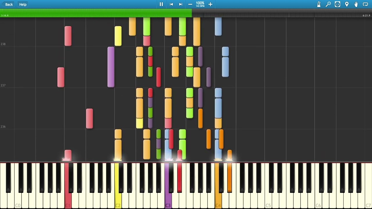 Smetana - The Bartered Bride (Dance of the Comedians) - Synthesia