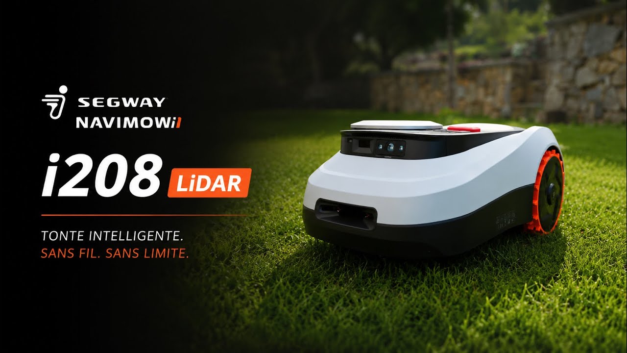 NAVIMOW I208 LIDAR✔LE ROBOT TONDEUSE ULTIME TESTÉ EN DÉTAIL ! (FR)