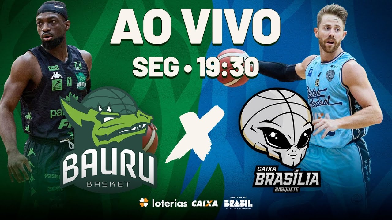 Bauru Basket x CAIXA/Brasília Basquete | NBB CAIXA 2025/26 | AO VIVO | 29/12/2025 | 19h30