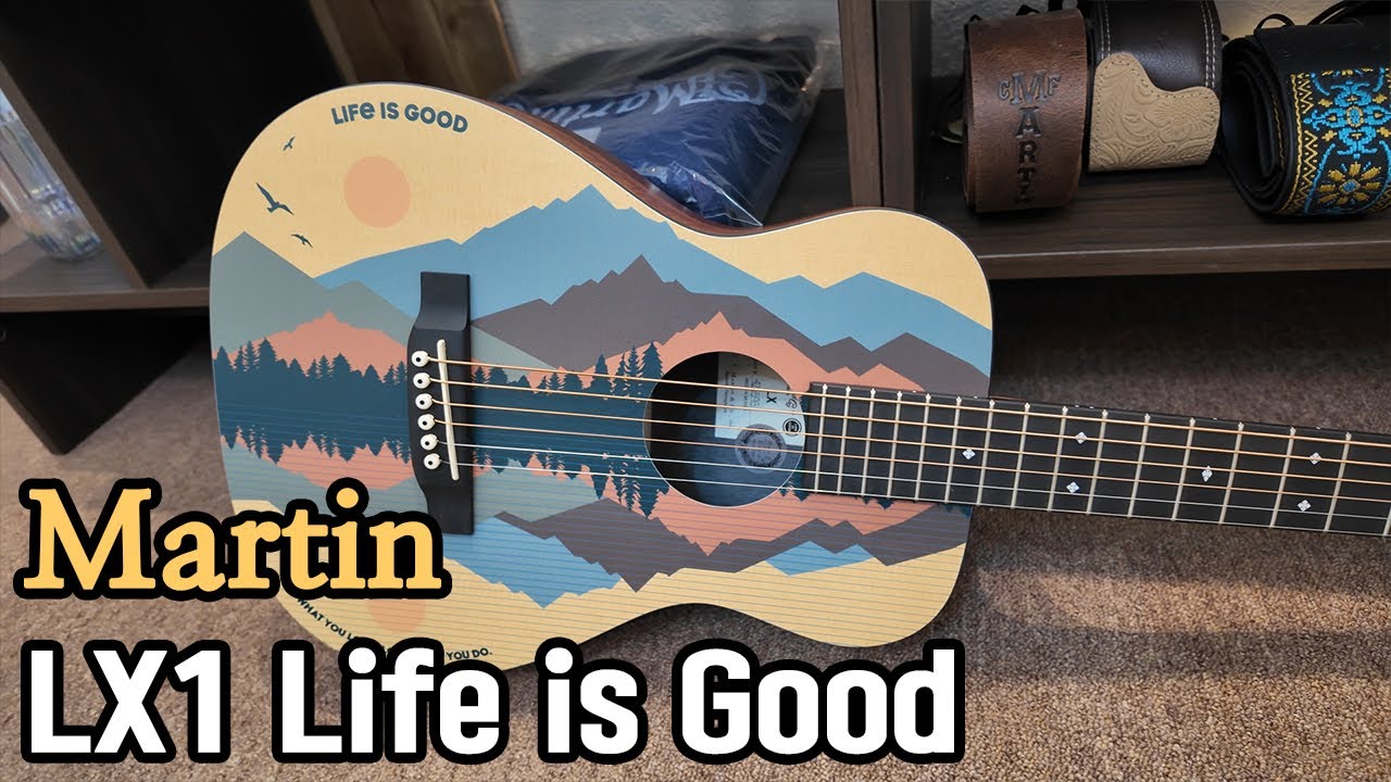 [마틴기타] 리틀마틴 LX1 Life is Good 모델을 소개합니다.