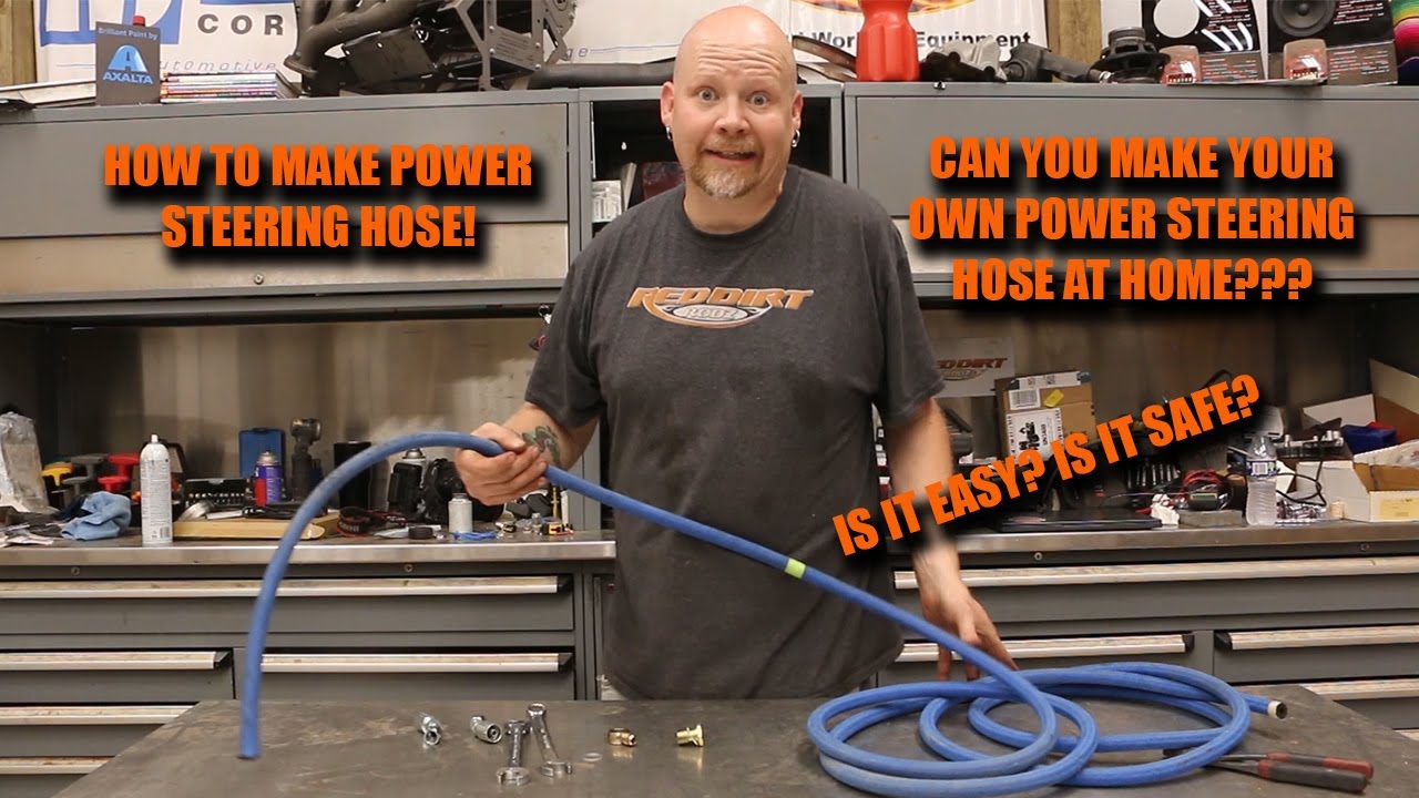 How To Make A High-Pressure Power Steering Hose At Home!