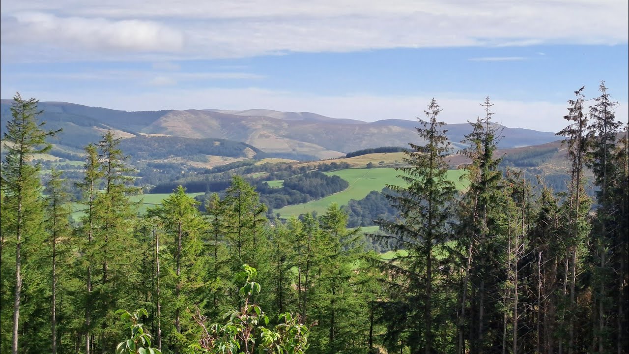 Peebles walks 12.7, pilots trail cademuir back to Peebles