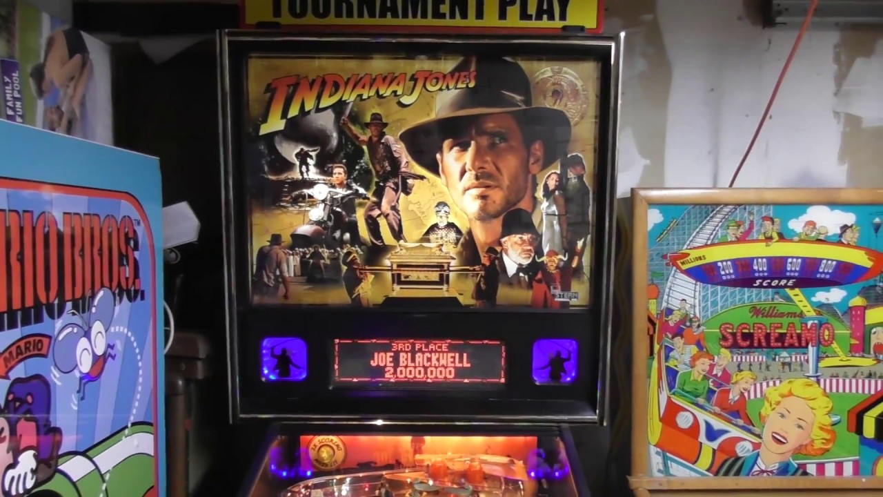 Обзор пинбола Indiana Jones от Stern Pinball!